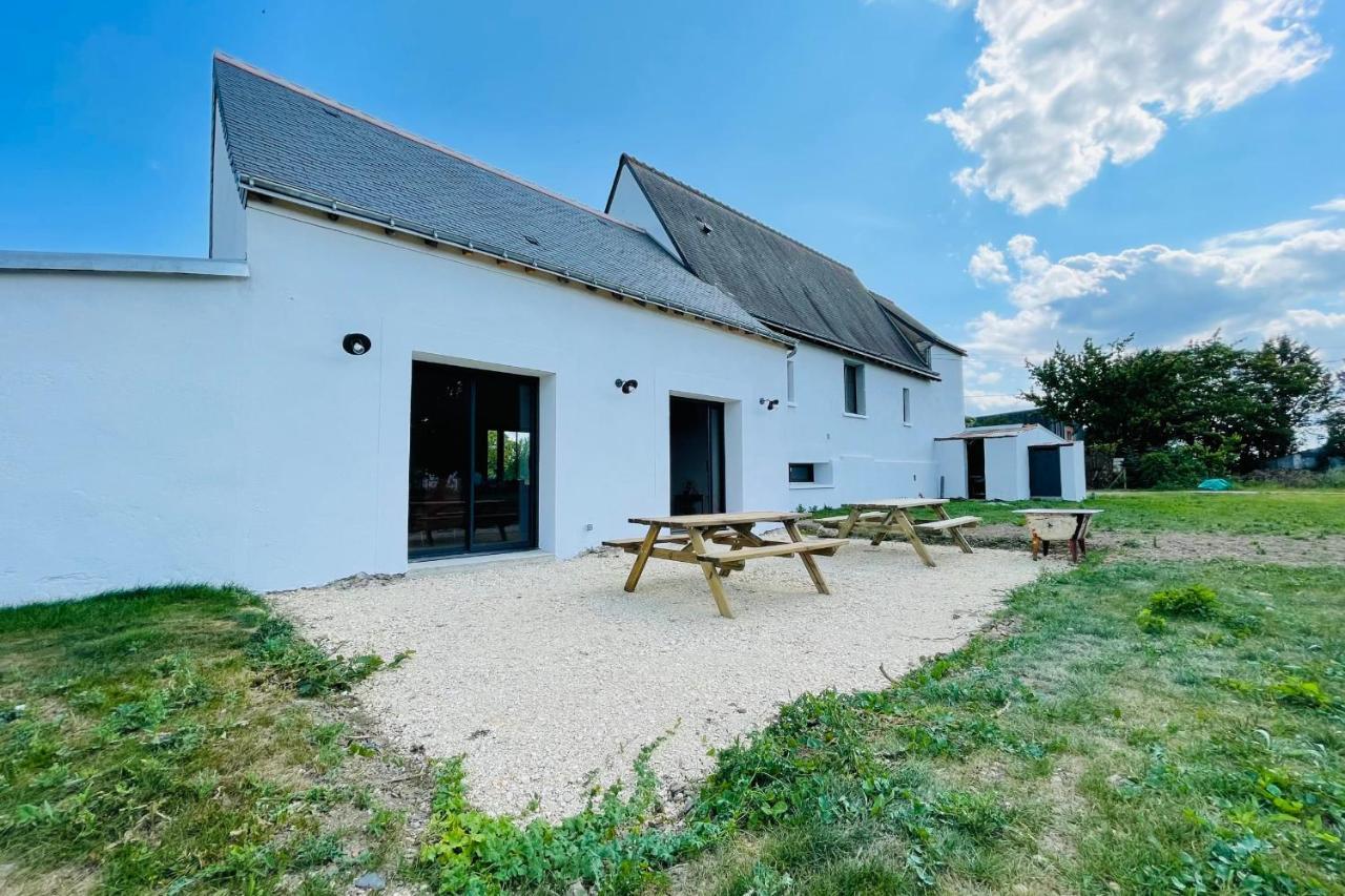 Villa La Grange Du Pigeonnier Authenticity And Gentleness 10 Minutes From Tours La Riche Exterior foto